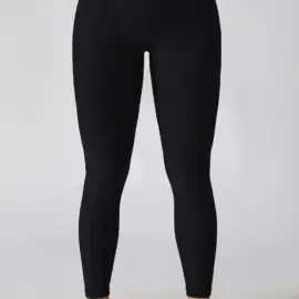 Black Wide Waistband Leggings