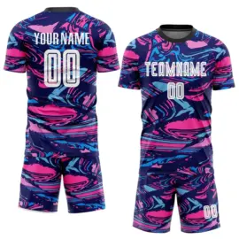 Custom Soccer Team Kit – Breathable Fabric with Logo, Name & Number