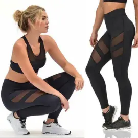 Custom Mesh Leggings – Premium Breathable Performance Wear