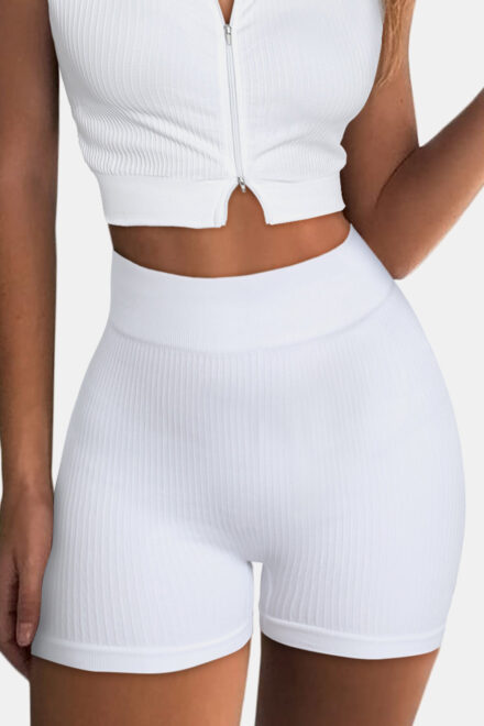Custom High Waist Shorts - Image 2
