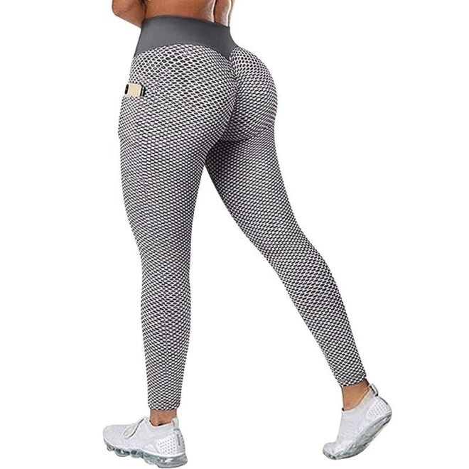 Custom High-Waist Push-Up Workout & Yoga Leggings - Image 4